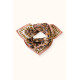 Small foulard Manika Eventail - Blush