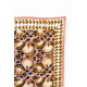 Big foulard Latika Eventail - Blush