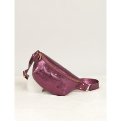 Sac banane Nicole Disco - Fuchsia 