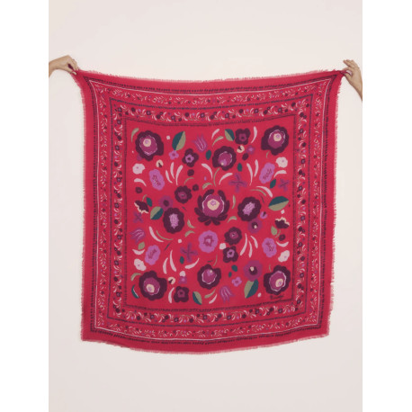 Foulard Balkans - Fuschia