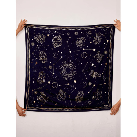 Foulard Zodiac - Marine