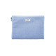 Housse d'ordinateur Ava M - Denim bleu