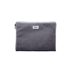 Housse d'ordinateur Ava M - Denim gris