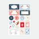 Set de stickers - White winter