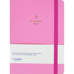 Mon journal Agenda 2025 - Pink