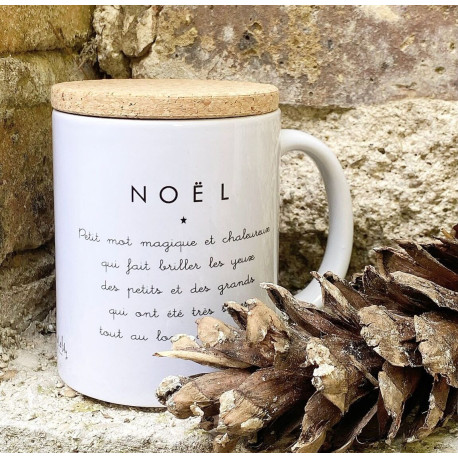 Mug avec couvercle Noël