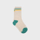 Chaussettes Retro - Jaune/vert/beige - Taille 41/46