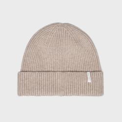 Bonnet en laine d'agneau - Beige