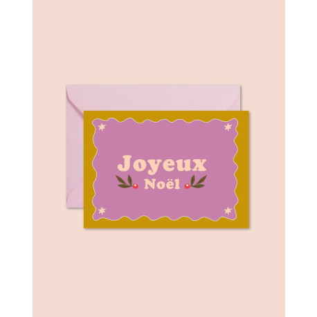 Carte - Joyeux Noël