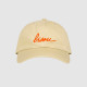 Casquette adulte Bisou - Beige