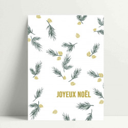 Carte de noël - Pine 