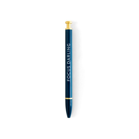 Stylo Focus darling - Marine (encre noire)