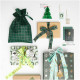 Lot de 6 étiquettes cadeaux I love Christmas