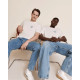 T-shirt Papa love club blanc - Taille M