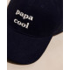 Casquette Papa cool - Charbon