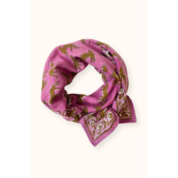 Big foulard Bengale - Fuchsia