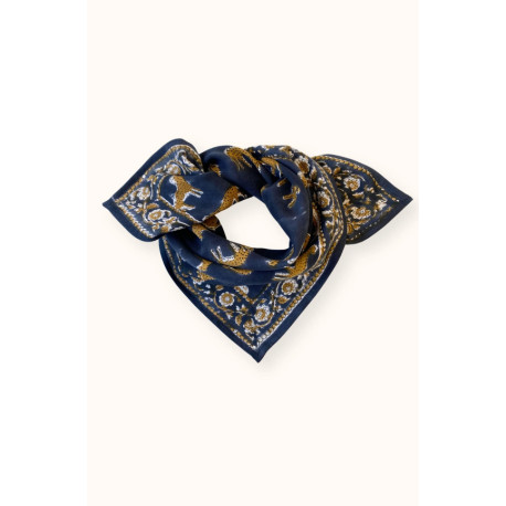 Small foulard Bengale - Orage