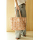 Sac Reema Flowers - Camel 