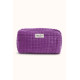 Grande trousse Gayane - Velours dahlia