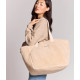 Sac cabas Claude - Teddy beige