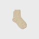 Chaussettes Unies pailletées - Beige - Taille 37/40