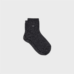 Chaussettes Unies pailletées - Noir - Taille 37/40