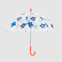 Parapluie Fleurs bleues - Petit format