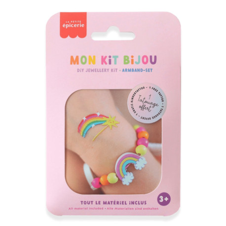 Mon kit bijou enfant - Bracelet arc-en-ciel