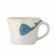 Tasse Loua fleur bleue