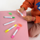 5 crayons de cire twistables - Neon