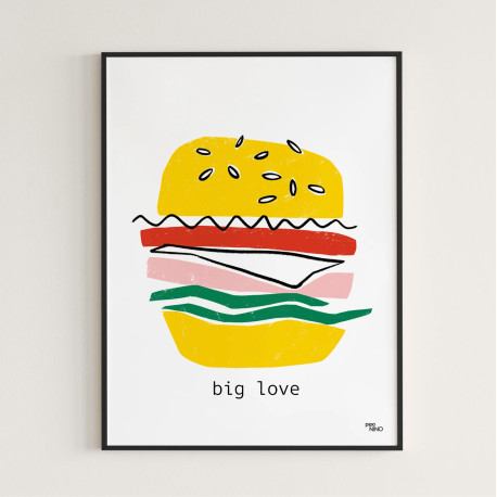 Affiche A4 - Big love