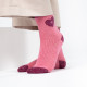 Chaussettes Coeur - Rose clair et rose - Taille 37/40