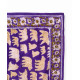 Small foulard Ours - Violet