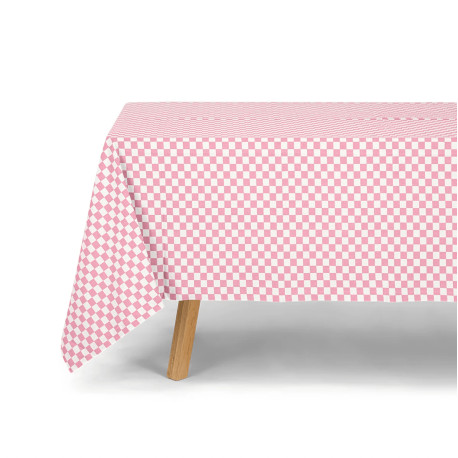 Nappe Zoe - Damier strawberry