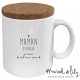 Mug avec couvercle Maman d'amour je t'aime