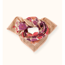 Small foulard Manika Joy - Macadamia