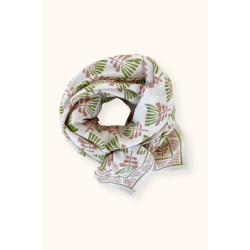 Big foulard Tresse - Celery