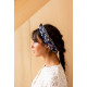 Small foulard Tresse - Graphite