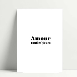 Carte Amour tou(les)jours