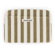 Housse d'ordinateur Octave - Rayure olive/greige