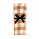 Grand lange Bianca - Vichy caramel