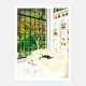 Affiche medium - White sofa