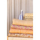 Matelas d'assise Rani - Champêtre aubergine