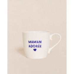 Mug Maman adorée - Bleu