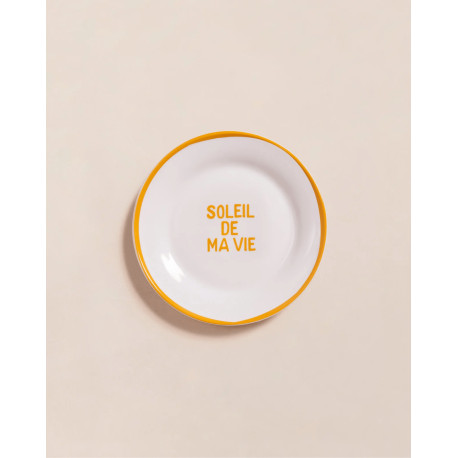 Petite assiette Soleil de ma vie