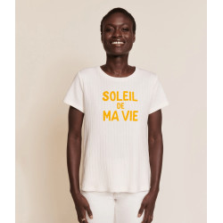 T-shirt Soleil de ma vie - Taille L
