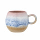 Tasse Paula rose et bleu à anse