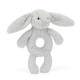 Hochet lapin silver