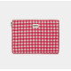 Housse d'ordinateur Ava S - Vichy rose