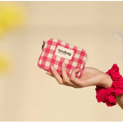 Porte-monnaie Lili - Vichy rose